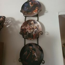 Norman Rockwell Plates