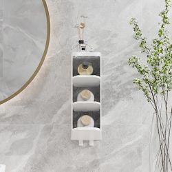 Acrylic Shower Organizer,Shampoo Holder For Shower Wall