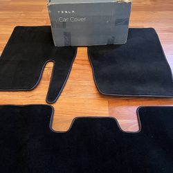 Tesla Model X Outdoor Car Cover And Carpet Floor Mats