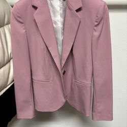 Zara Womens Light Pink  Blazer Size M