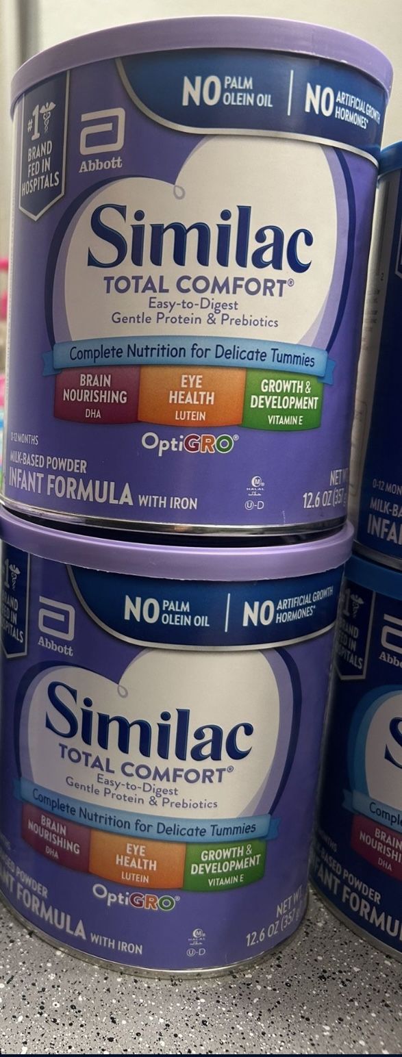 2 Cans Of Similac Formula 