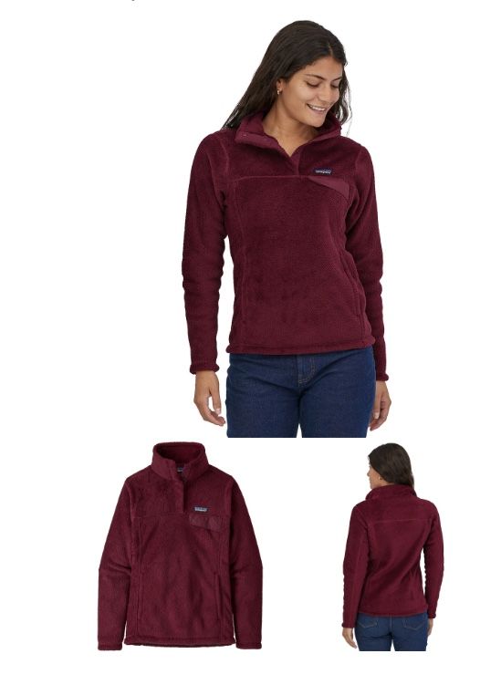 Womens Patagonia Re-tool Snap-T Fleece Pullover