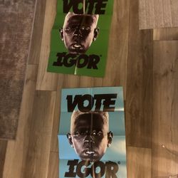 Tyler, The Creator Vote Igor Posters