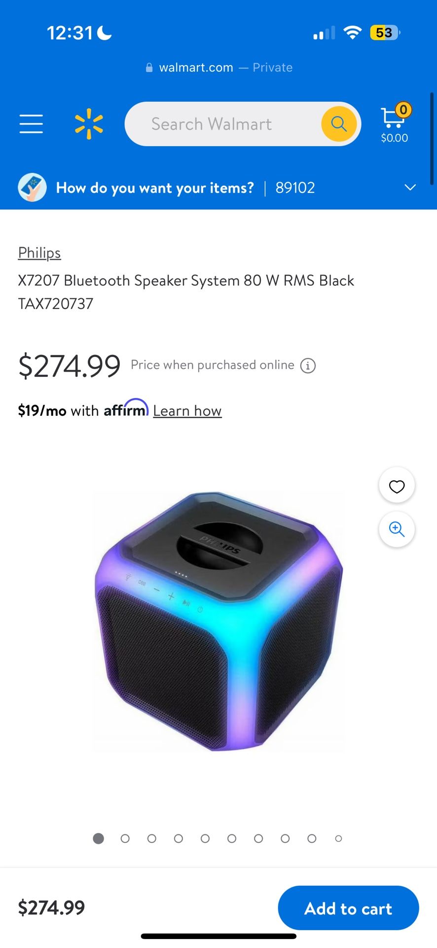 Phillips Party Speaker 7000 Series