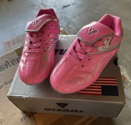 Pink Soccer Cleats