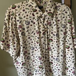 Women’s Hot Topic, Mushroom Crop Top