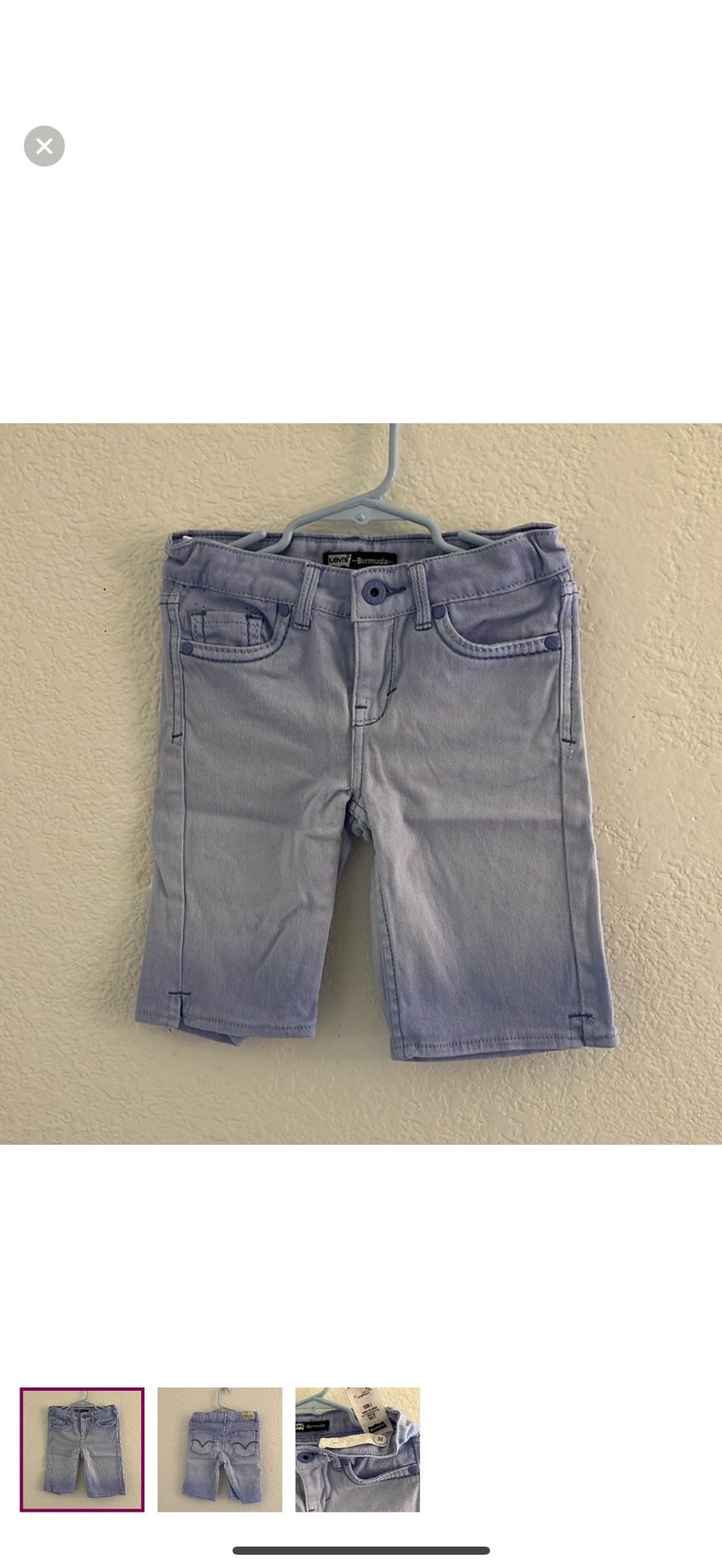 Levis Girl Shorts