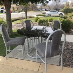 5-Piece Dining Table Set 