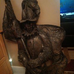 A Man Or We're Going To Wall Or Over A Fireplace