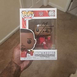 Montez Ford Autographed Funko Pop!