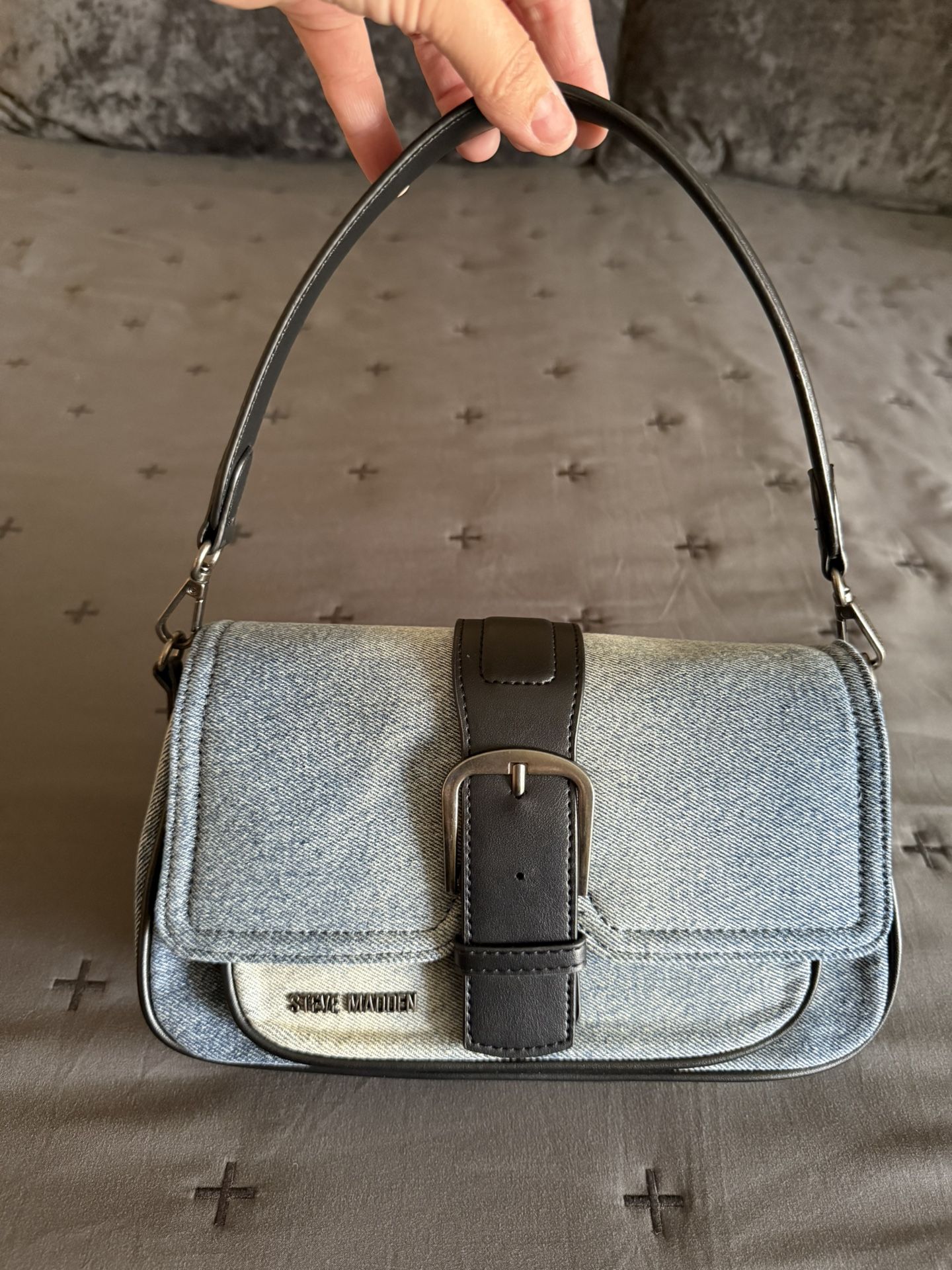 Steve Madden Denim Shoulder Bag