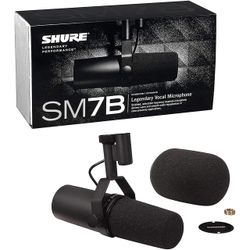 🎙️ Complete Podcast/Streaming Studio Setup – SM7B + Interface + Headphones | $750