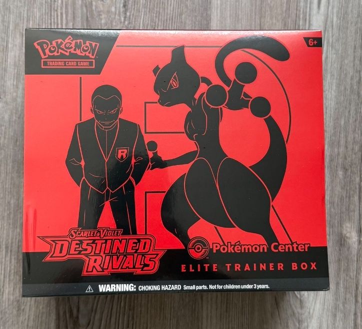 Destined Rivals Pokemon Center Elite Trainer Box