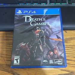 Death's Gambit (PS4, 2019) Sony PlayStation Used *Tested & Working* 