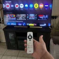 65in Vizio Smart Tv With Onn Streaming Device (no Stand, No Mount)