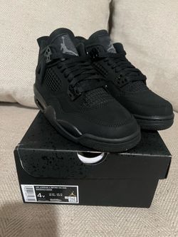 Jordan Black Cat 4’s Size 4y