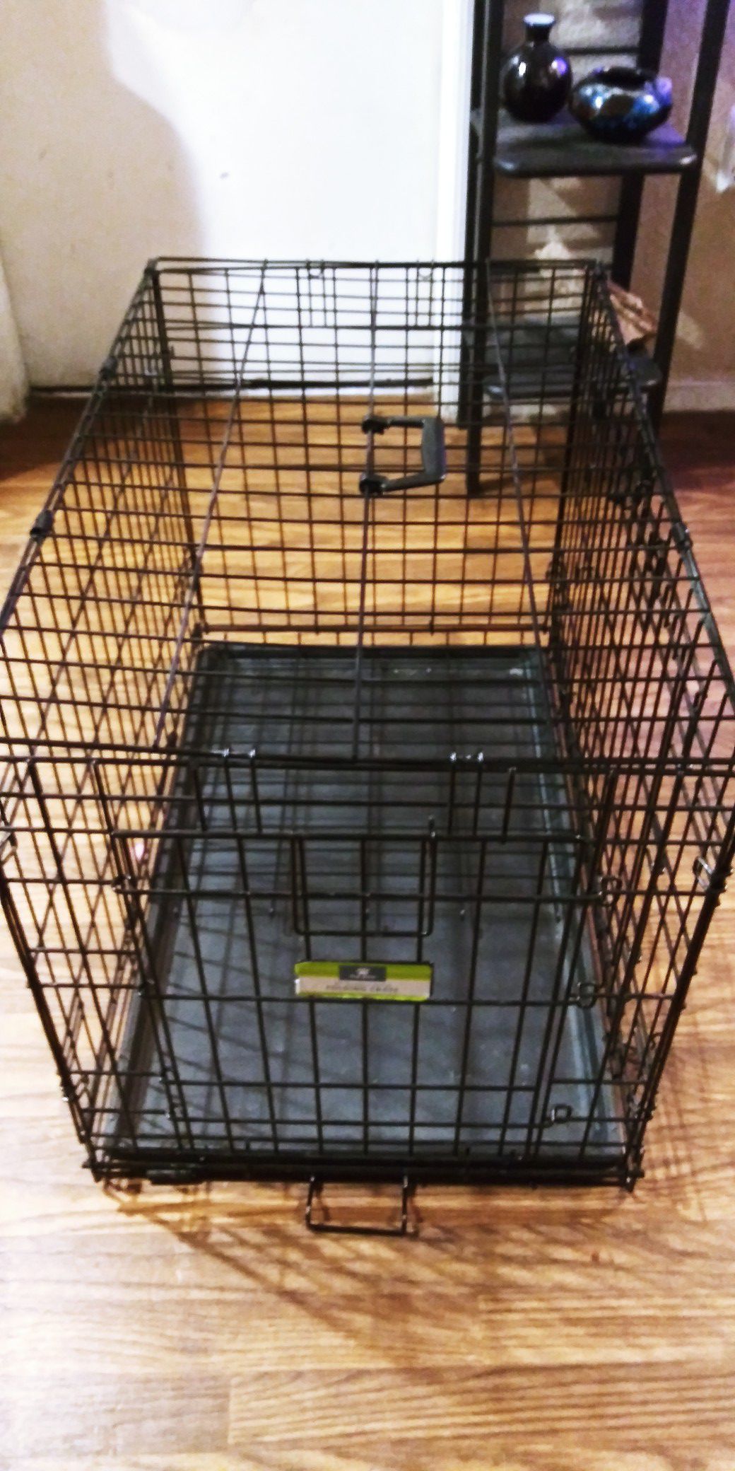 30 in double door folding dog crate
