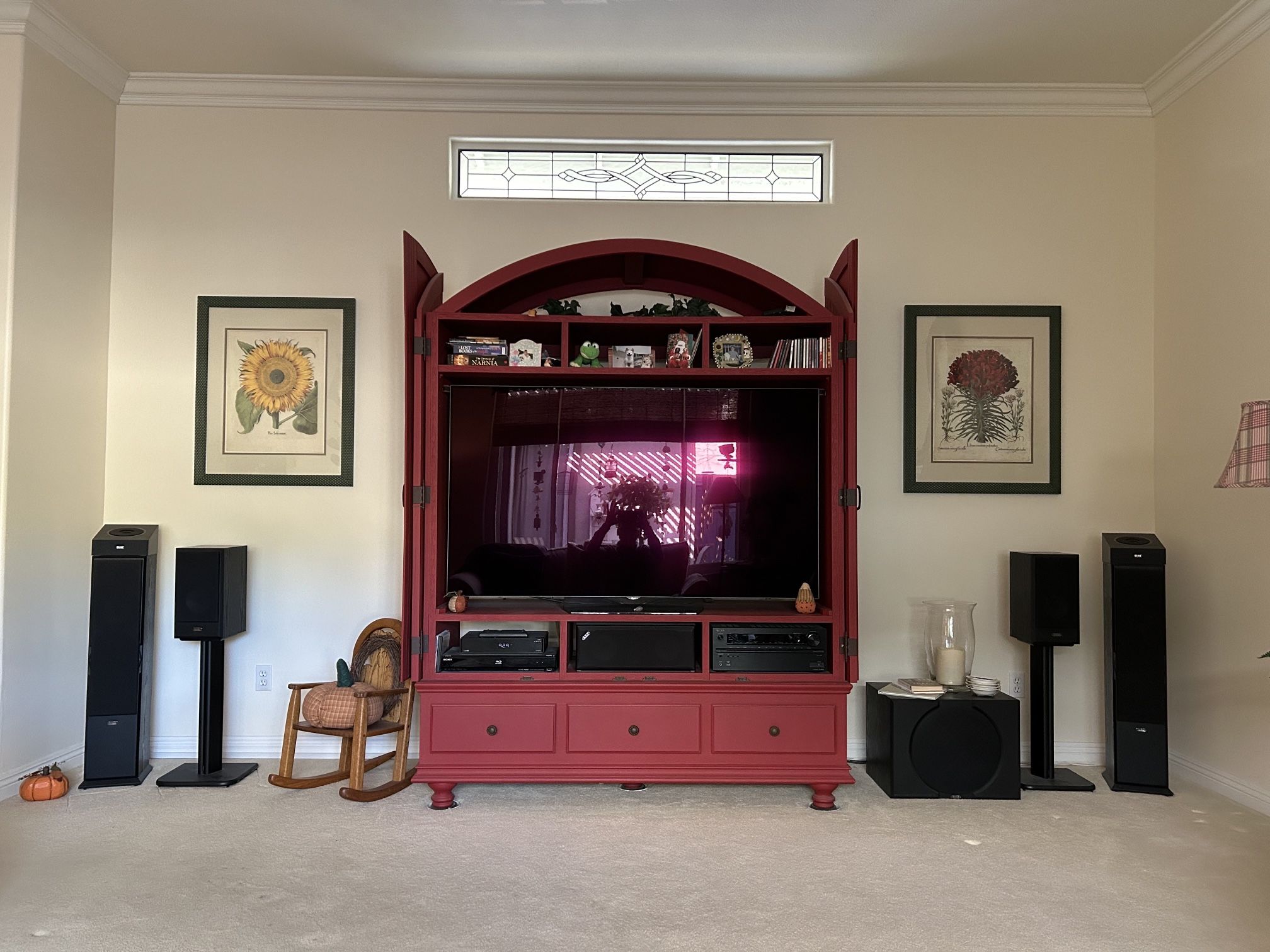 Tv Receiver And Speaker System In Original Boxes