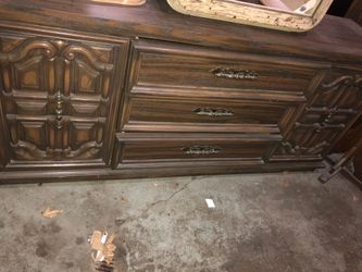 FREE bedroom furniture dresser, night stands, chest
