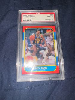 1986 Fleer Rickey Green