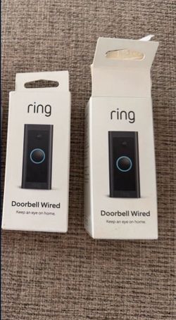 Ring doorbells (wired)