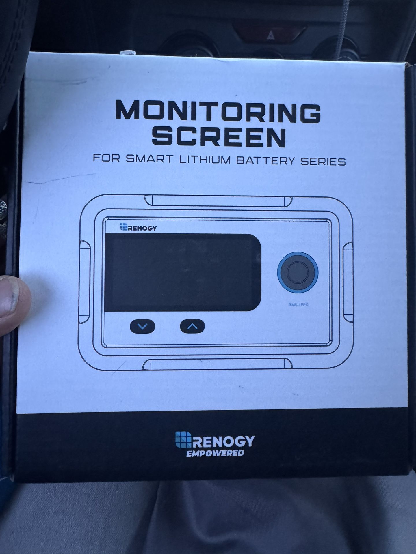 Renogy Smart Lithium Battery Monitoring Screen