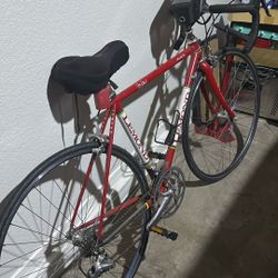 Vintage Lemonds Zurich autographed Road bike