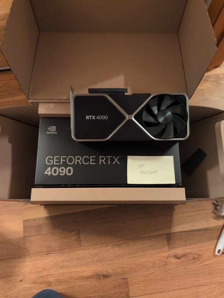 NVIDIA GeForce RTX 4090 FE Parts, (NO PCB)