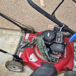 craftsman gas powered lawnmower 