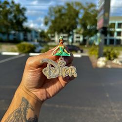 Princess Character Custom Name Necklace Pendant! 💎💎