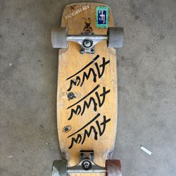 alva shaped skateboard