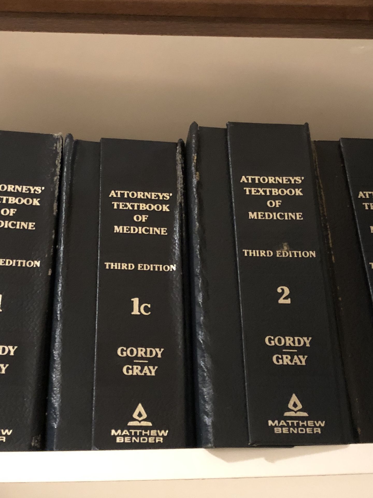 Attorney Textbook of Medicine Books