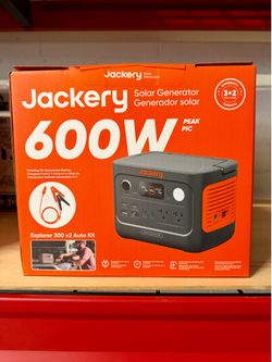 Visit the Jackery Store 六六女古们（4.7）39 Jackery Explorer 300v2 Auto Kit 300W Continuous/600W Peak Portable Power Station with 12V Battery Charging Cable
