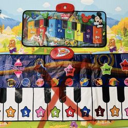 kid piano mat