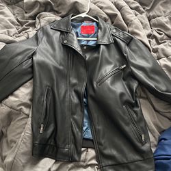 Zara Leather Jacket Size M