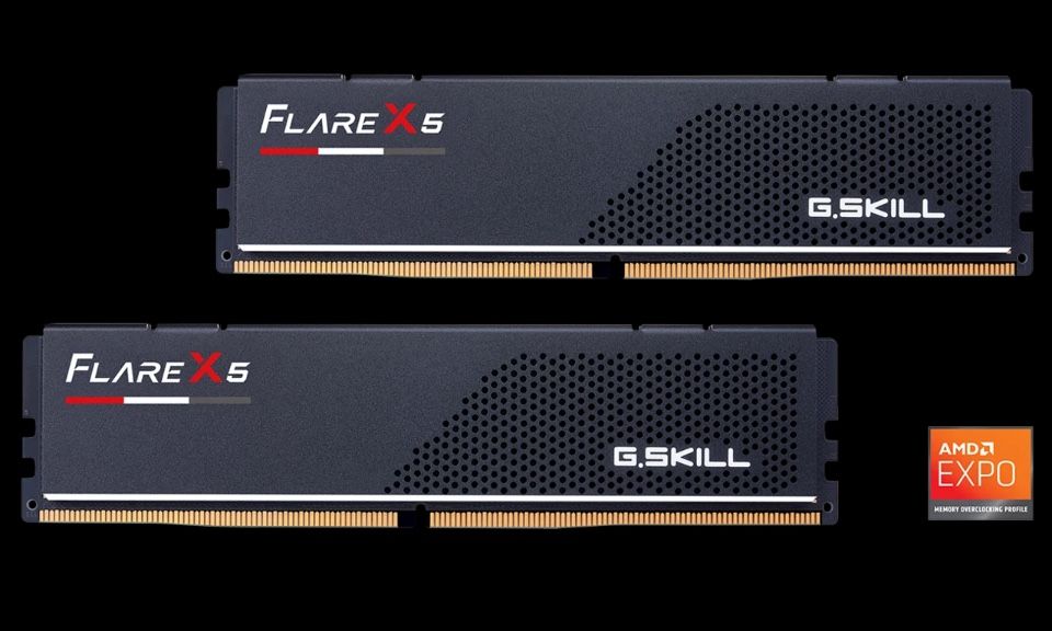 G.Skill Flare X5 32GB (2x16GB) DDR5 6000 CL36 Desktop RAM - NIB, Unopen G.Skill Flare X5 32GB (2x16GB) DDR5 6000 CL36 Desktop RAM - NIB, Unopened