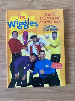 The Wiggles Let the Fun Begin Giant Coloring and Activity Book READ AS IS