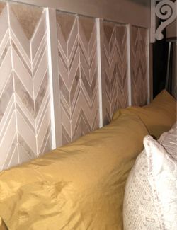 Queen DIY Marble Mosaic Headboard