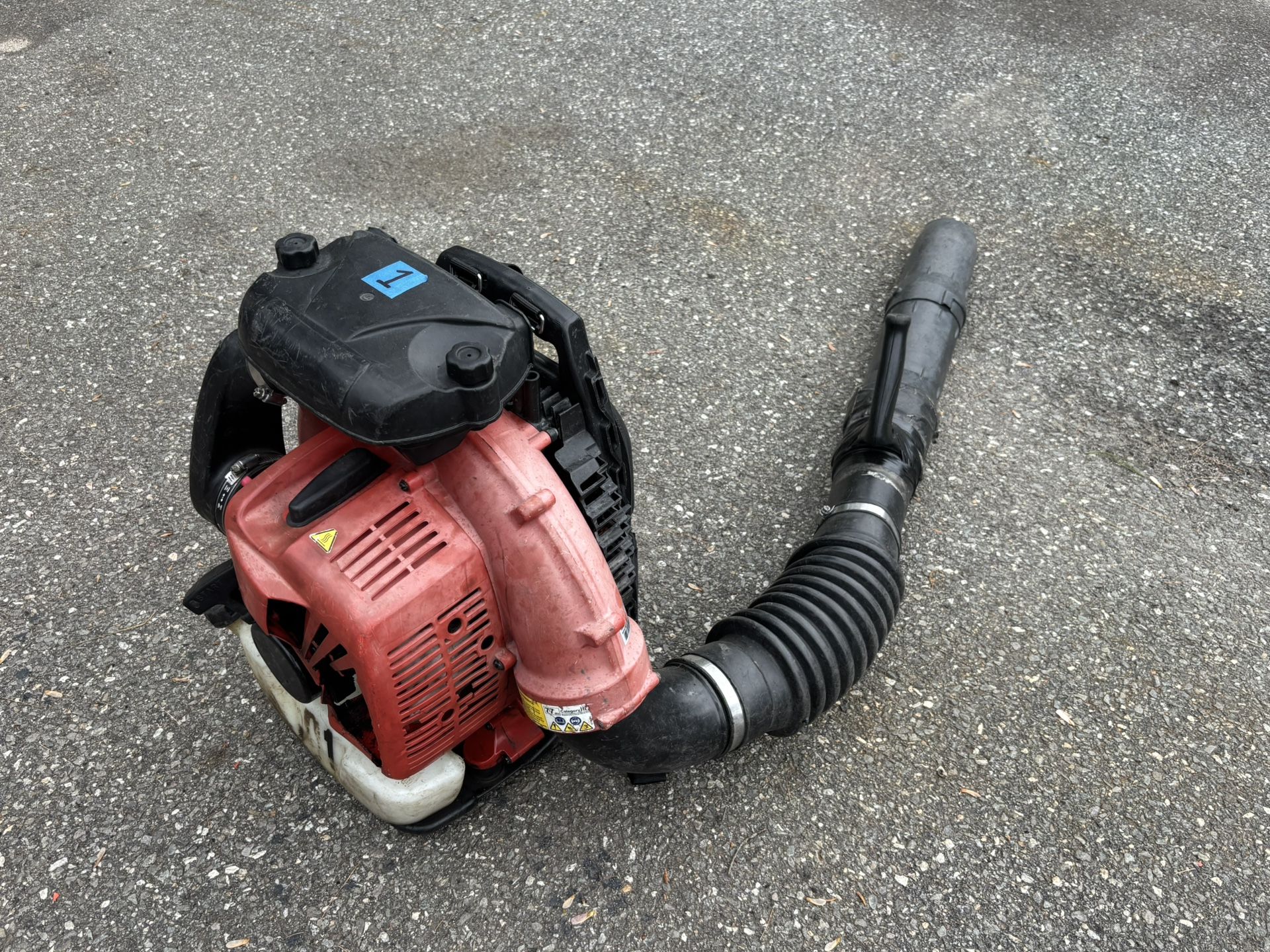 Redmax EBZ8500 backpack leaf blower in working condition. #1