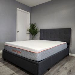 Full Bed Frame And Mattress 