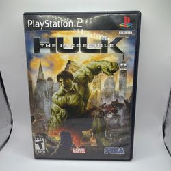 The Incredible Hulk PS2 Game