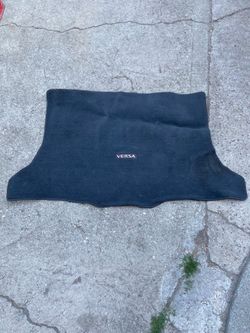 Nissan versa 07-19 cargo trunk mat