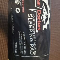 Like New Gear Doctors Self Inflating Sleeping Pad – 4 Season Camping Pad