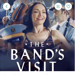 GAMMAGE VIP Row 3 Seats To Award Winning  A Bands Visit 