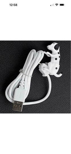 Funny Dog Charging Cable Creative Puppy Charger Usb-c Cables for iPhone 10/11/12/13/14
