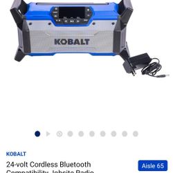 Kobalt Jobsite Radio