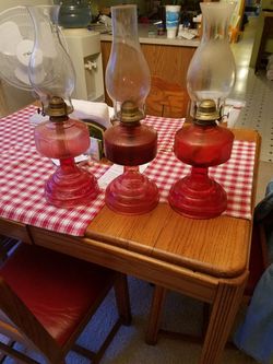 Old oil lamps