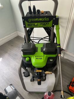 Greenworks hybrid pressure washer 3000