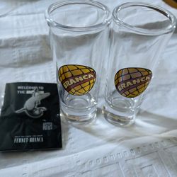 Fernet Branca Shot Glass & Pin 