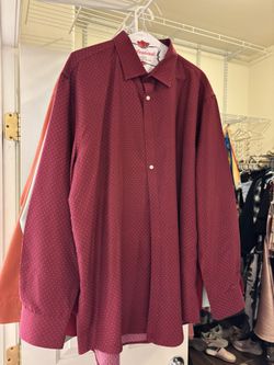 Extra Large Men Button Down Shirt In Excellent Condition 